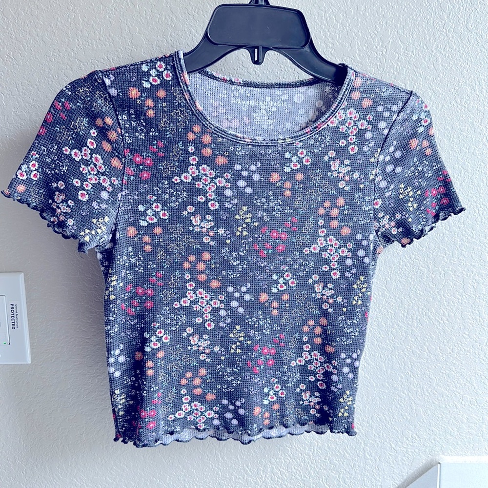 American Eagle girls crop top shirt SM